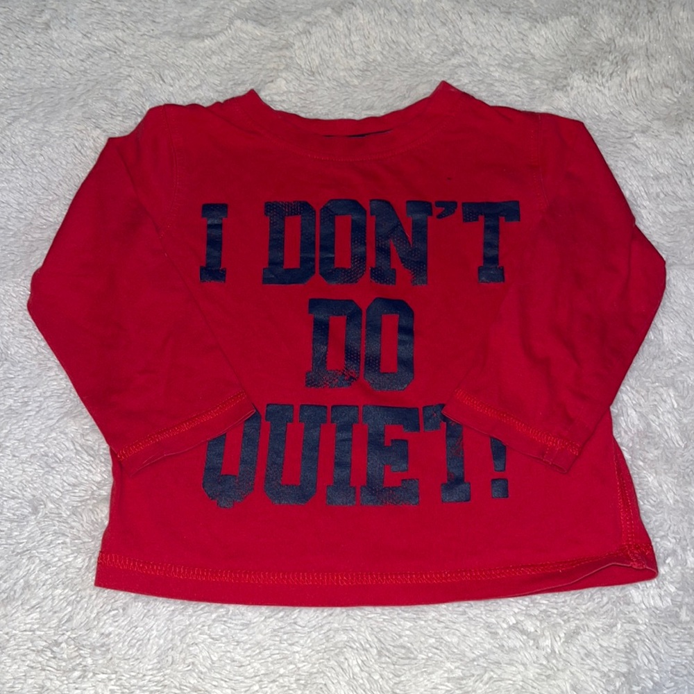 (3 for $10) George I don’t do quiet long sleeve